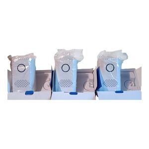Set Of 3 New Open Box Clarifion ODRz Air Purifiers - White